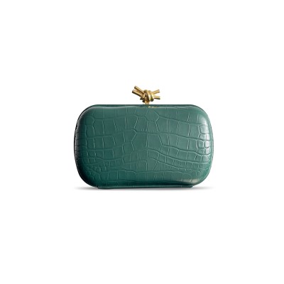BOTTEGA VENETA KNOT MINAUDIÈRE CLUTCH 717622V01E11415 (20.5*12.5*6cm)